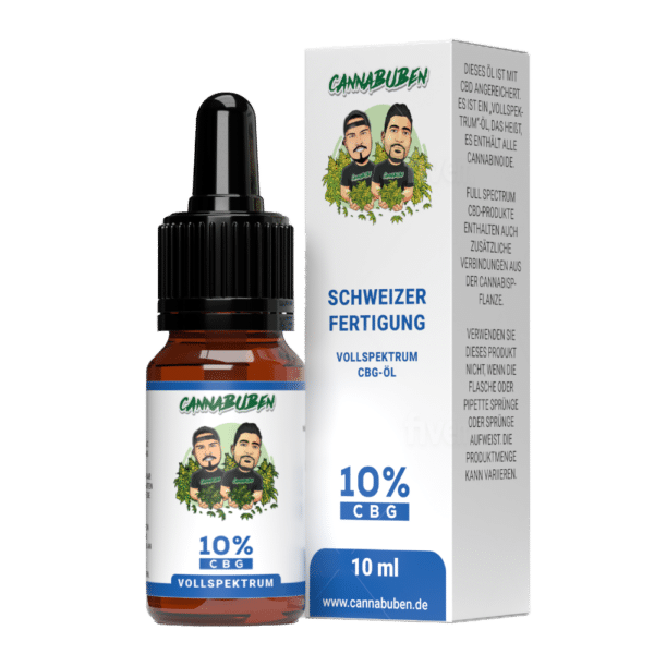 Cannabuben CBG ÖL - Breitpektrum