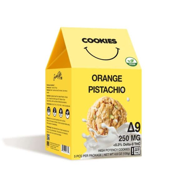 HHC Cookies - Orange Pistachio