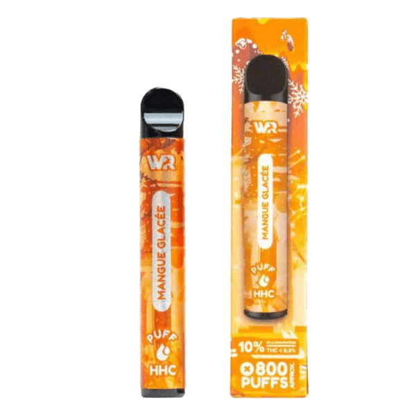 Puff Mango Eis 10% HHC 800 Züge – WHITE RABBIT