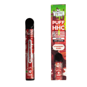 Puff Strawberry Kush 10% HHC 800 Züge – WHITE RABBIT
