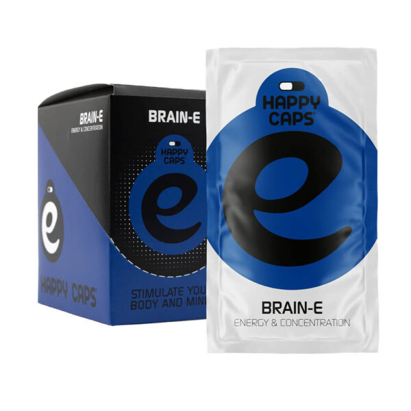 Happy Caps Brain-E Energy & Concentration Capsules